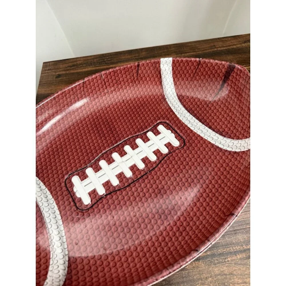Large football kitchen platter